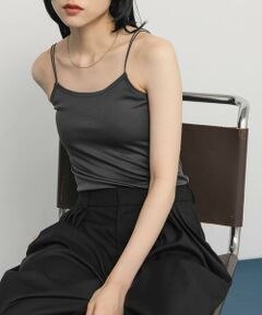 KBF / ケービーエフ キャミソール・チューブトップ | スパゲティダブルストラップキャミソール