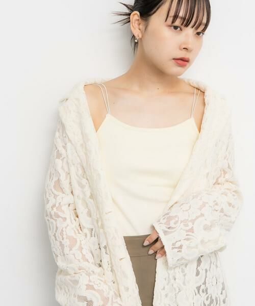 KBF / ケービーエフ キャミソール・チューブトップ | スパゲティダブルストラップキャミソール | 詳細1