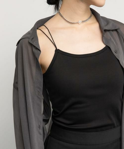 KBF / ケービーエフ キャミソール・チューブトップ | スパゲティダブルストラップキャミソール | 詳細7