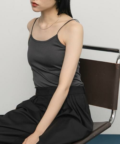 KBF / ケービーエフ キャミソール・チューブトップ | スパゲティダブルストラップキャミソール | 詳細11