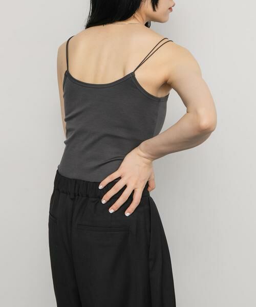 KBF / ケービーエフ キャミソール・チューブトップ | スパゲティダブルストラップキャミソール | 詳細13
