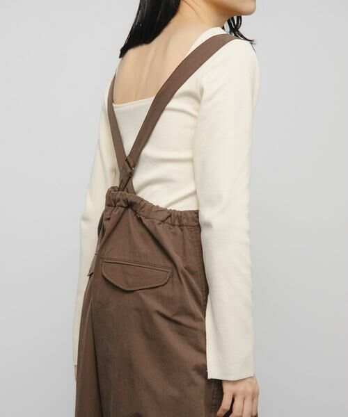 KBF / ケービーエフ Tシャツ | バックオープンカップ付ロンTEE | 詳細3