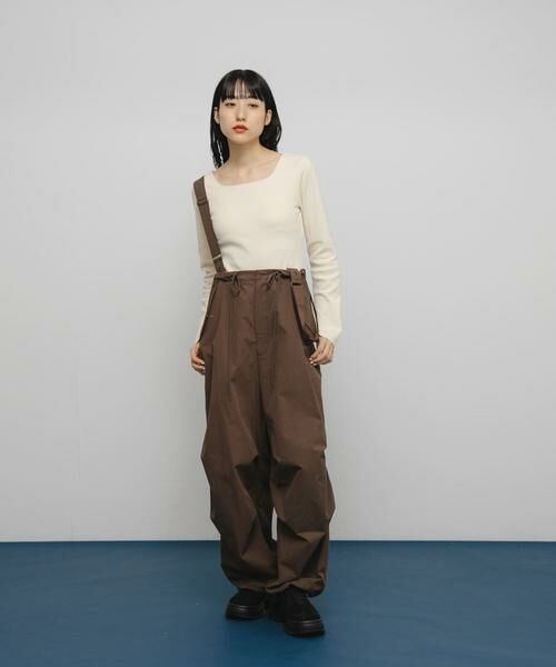 KBF / ケービーエフ Tシャツ | バックオープンカップ付ロンTEE | 詳細4