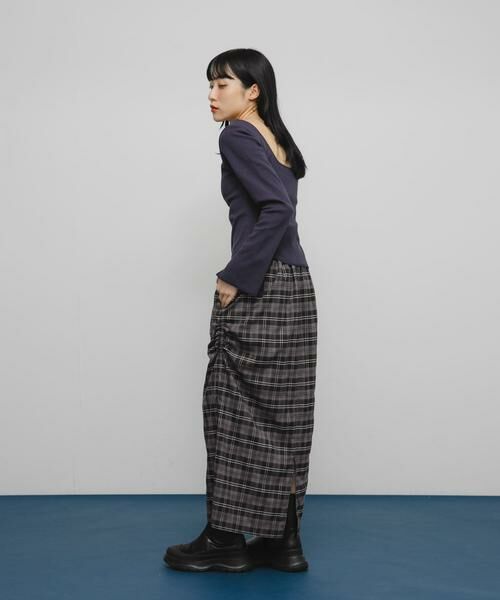 KBF / ケービーエフ Tシャツ | バックオープンカップ付ロンTEE | 詳細13