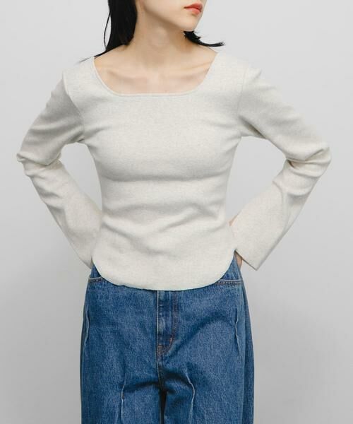 KBF / ケービーエフ Tシャツ | バックオープンカップ付ロンTEE | 詳細19