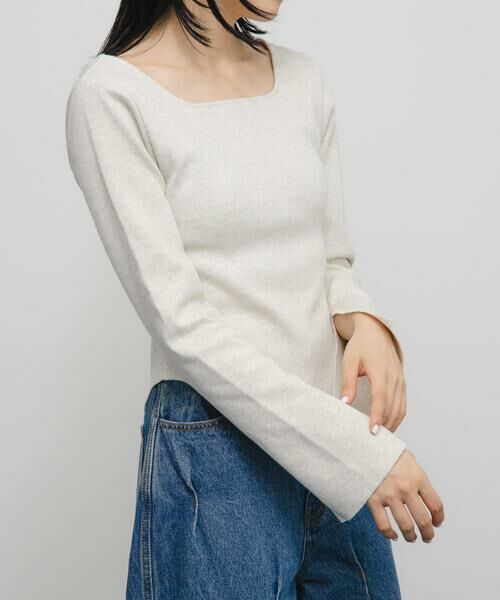 KBF / ケービーエフ Tシャツ | バックオープンカップ付ロンTEE | 詳細20