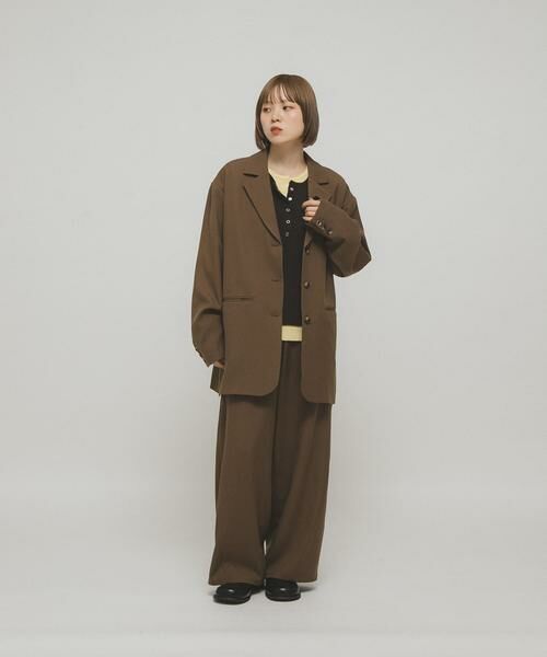 KBF / ケービーエフ ニット・セーター | レイヤードライクヘンリーニット | 詳細5