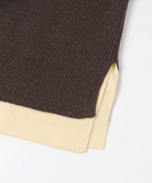 KBF / ケービーエフ ニット・セーター | レイヤードライクヘンリーニット | 詳細9
