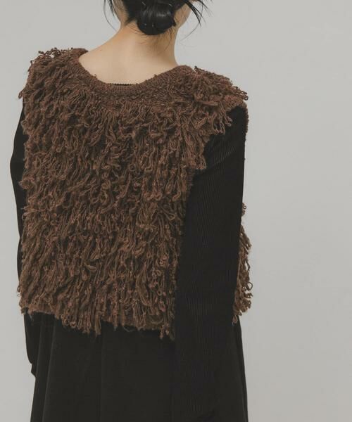 KBF / ケービーエフ ベスト | ループニットベスト | 詳細3