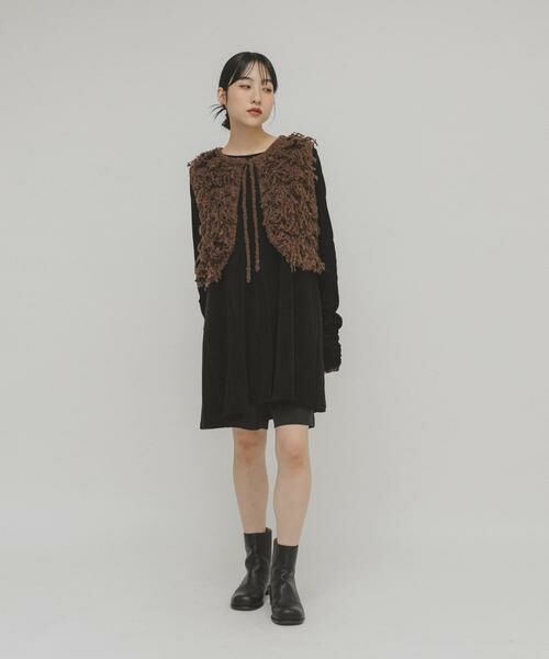 KBF / ケービーエフ ベスト | ループニットベスト | 詳細4