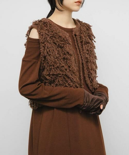 KBF / ケービーエフ ベスト | ループニットベスト | 詳細5