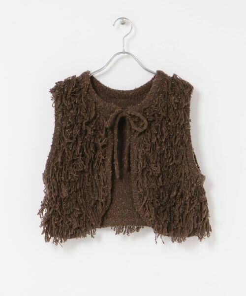 KBF / ケービーエフ ベスト | ループニットベスト | 詳細8