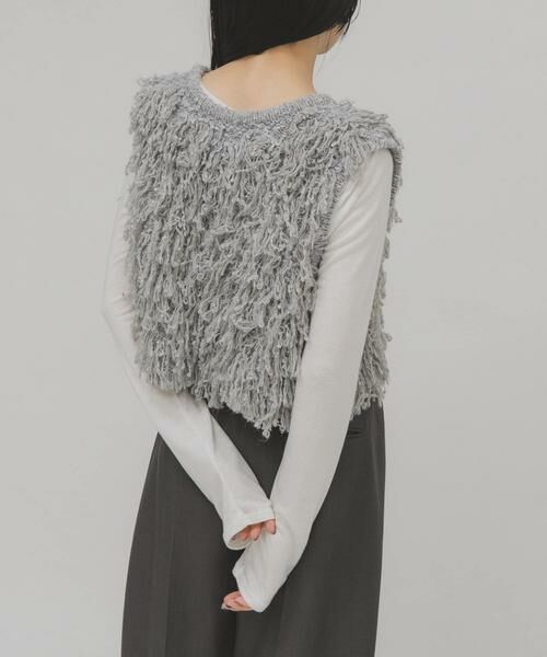 KBF / ケービーエフ ベスト | ループニットベスト | 詳細12