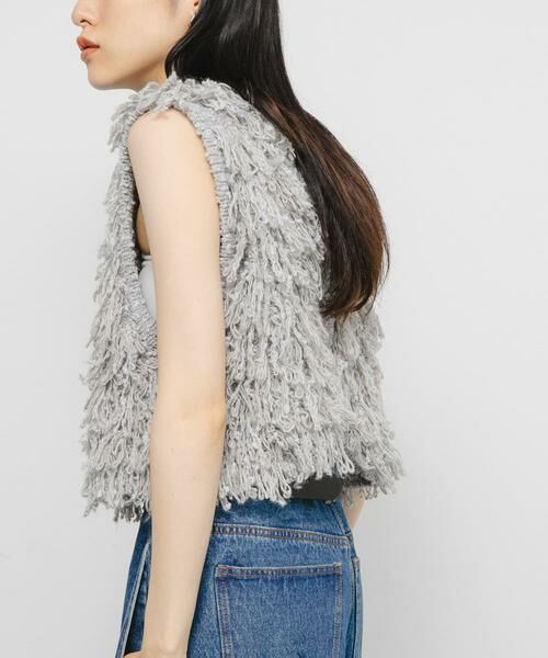 KBF / ケービーエフ ベスト | ループニットベスト | 詳細14