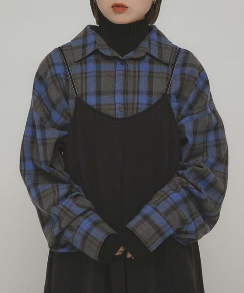 KBF / ケービーエフ シャツ・ブラウス | BIGチェックシャツ | 詳細10