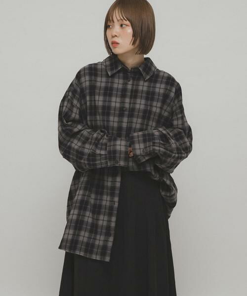 KBF / ケービーエフ シャツ・ブラウス | BIGチェックシャツ | 詳細19