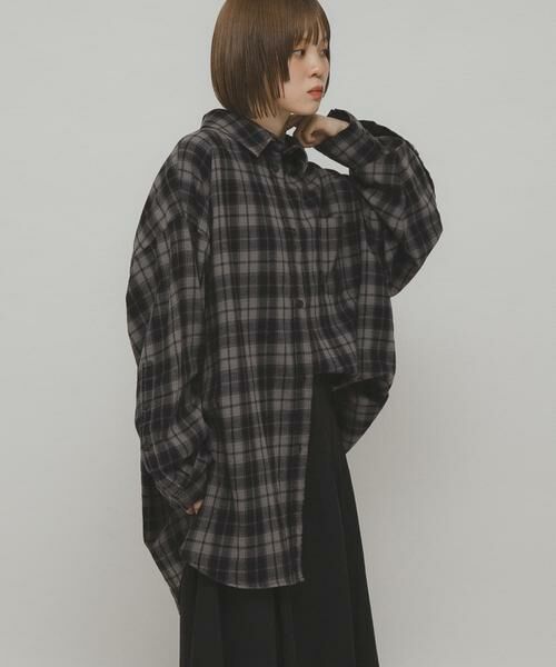 KBF / ケービーエフ シャツ・ブラウス | BIGチェックシャツ | 詳細20