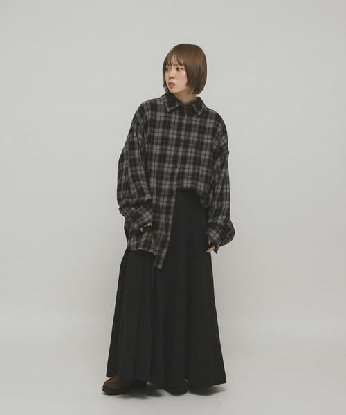 KBF / ケービーエフ シャツ・ブラウス | BIGチェックシャツ | 詳細23