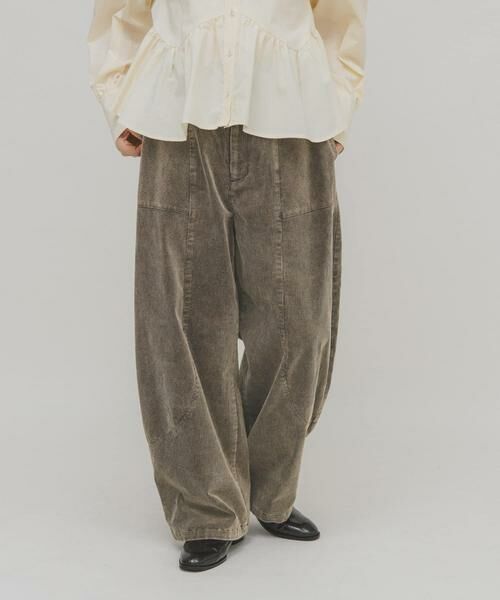 KBF / ケービーエフ その他パンツ | コーデュロイコクーンパンツ | 詳細1