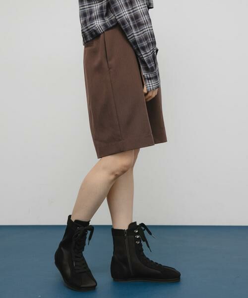 KBF / ケービーエフ ショート・ハーフ・半端丈パンツ | フロントステッチショートパンツ | 詳細3