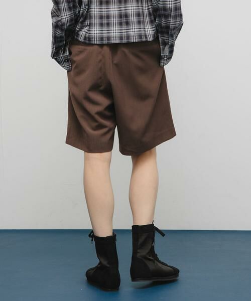 KBF / ケービーエフ ショート・ハーフ・半端丈パンツ | フロントステッチショートパンツ | 詳細4