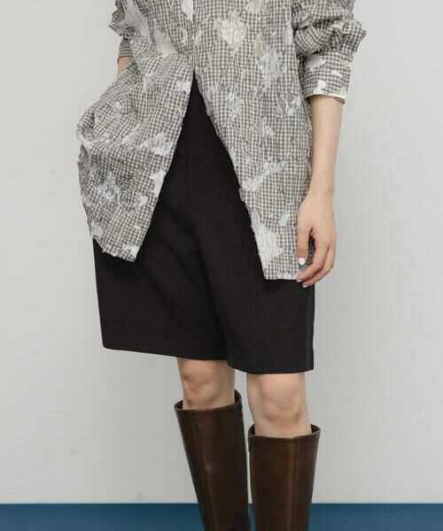 KBF / ケービーエフ ショート・ハーフ・半端丈パンツ | フロントステッチショートパンツ | 詳細9