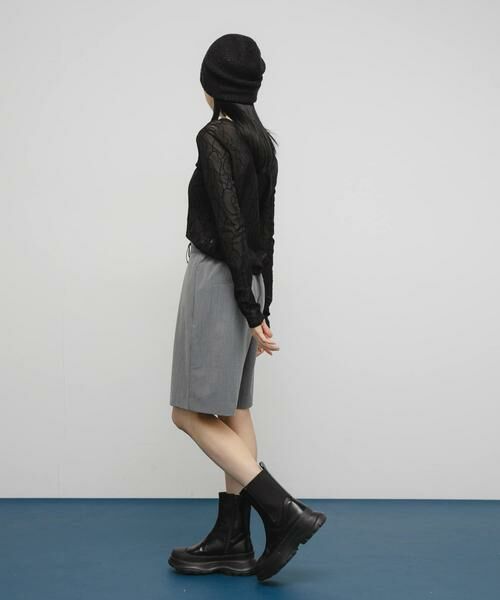 KBF / ケービーエフ ショート・ハーフ・半端丈パンツ | フロントステッチショートパンツ | 詳細21