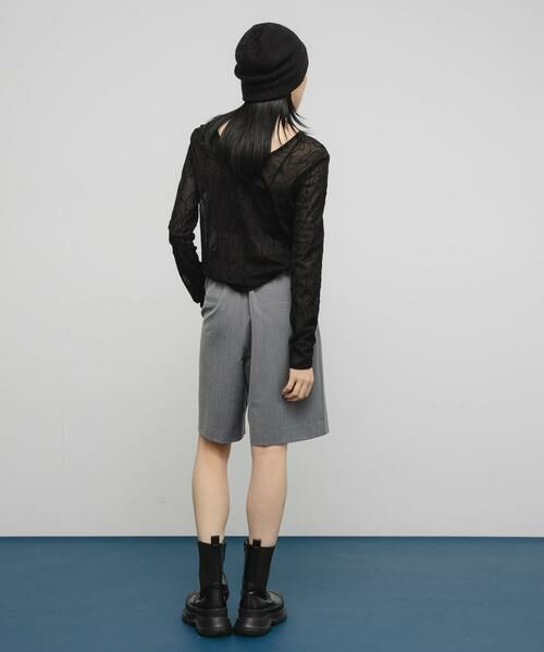 KBF / ケービーエフ ショート・ハーフ・半端丈パンツ | フロントステッチショートパンツ | 詳細22