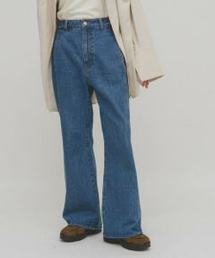 KBF / ケービーエフ デニムパンツ | シームポケットフレアデニム