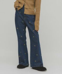 KBF / ケービーエフ デニムパンツ | シームポケットフレアデニム