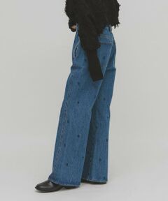 KBF / ケービーエフ デニムパンツ | シームポケットフレアデニム