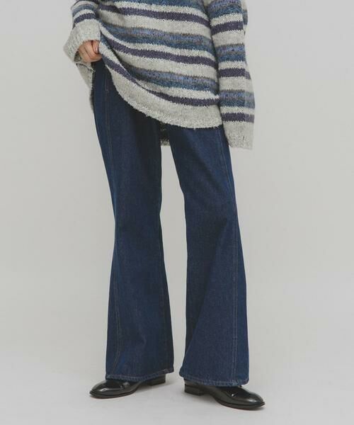 KBF / ケービーエフ デニムパンツ | シームポケットフレアデニム | 詳細1