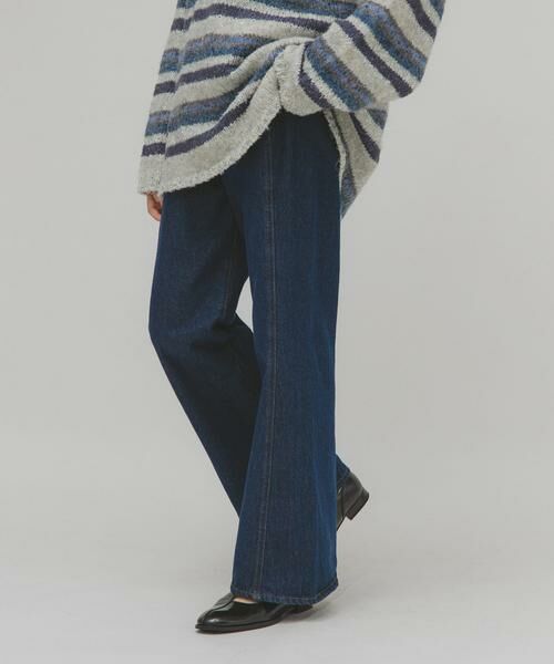 KBF / ケービーエフ デニムパンツ | シームポケットフレアデニム | 詳細2