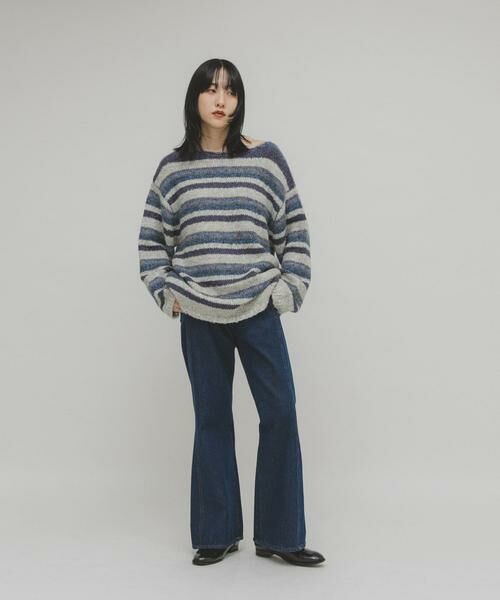 KBF / ケービーエフ デニムパンツ | シームポケットフレアデニム | 詳細3