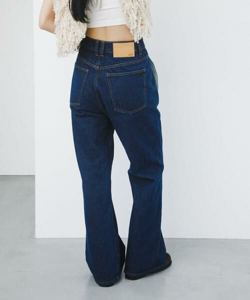 KBF / ケービーエフ デニムパンツ | シームポケットフレアデニム | 詳細4