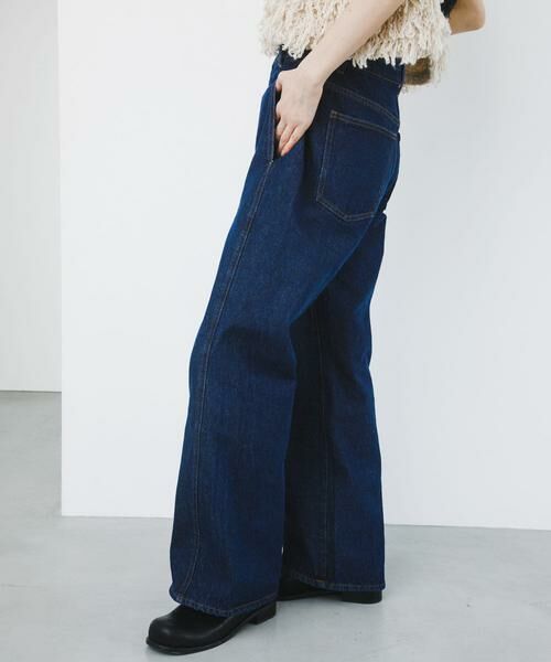 KBF / ケービーエフ デニムパンツ | シームポケットフレアデニム | 詳細5