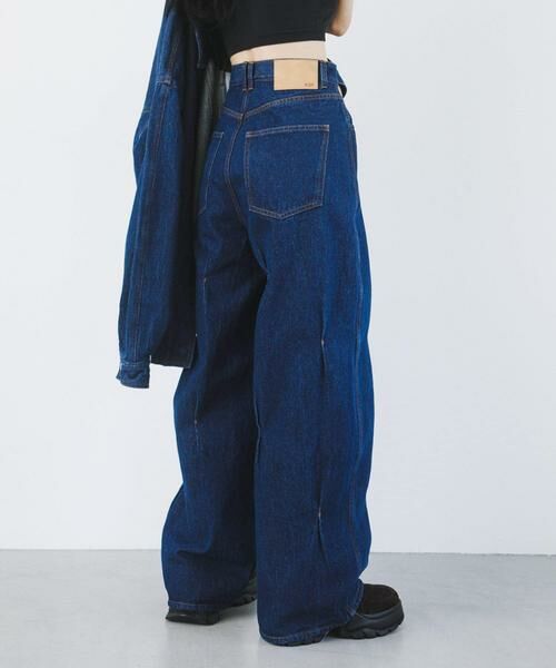 KBF / ケービーエフ デニムパンツ | タックWIDEデニム | 詳細3