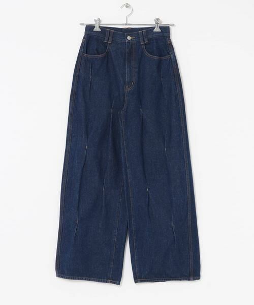 KBF / ケービーエフ デニムパンツ | タックWIDEデニム | 詳細8