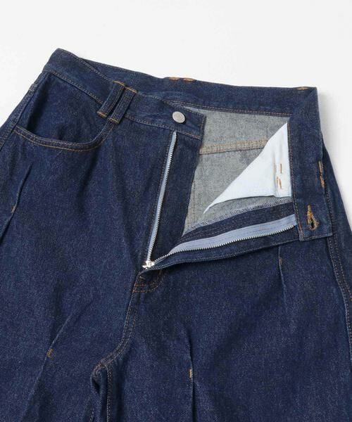 KBF / ケービーエフ デニムパンツ | タックWIDEデニム | 詳細9