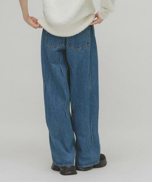 KBF / ケービーエフ デニムパンツ | タックWIDEデニム | 詳細17