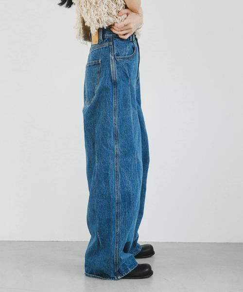 KBF / ケービーエフ デニムパンツ | タックWIDEデニム | 詳細20