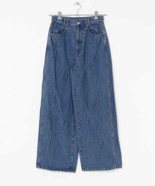 KBF / ケービーエフ デニムパンツ | タックWIDEデニム | 詳細22