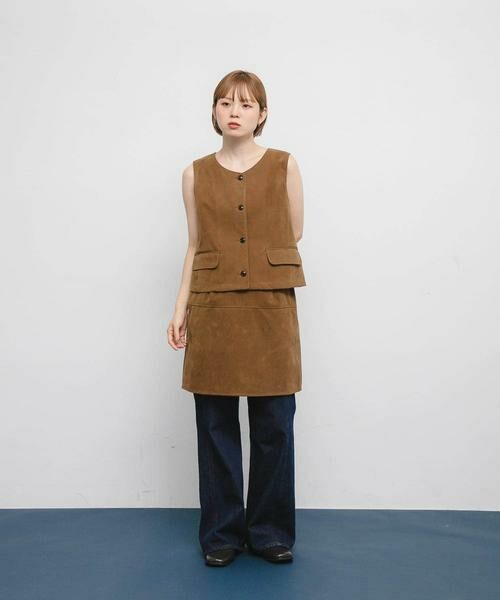 KBF / ケービーエフ スカート | トラペーズミニスカート | 詳細4