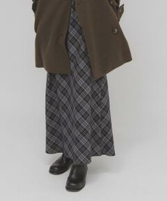 KBF / ケービーエフ スカート | チェックナロースカート