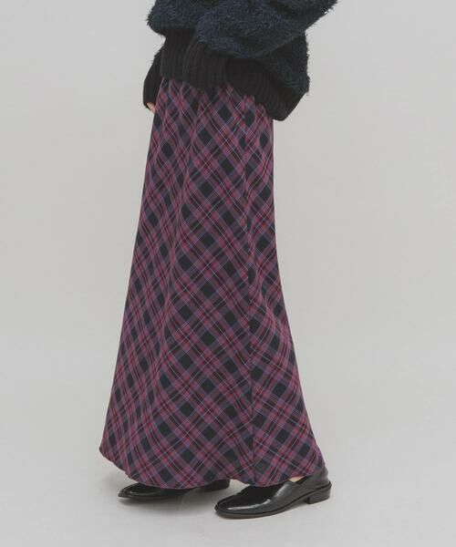 KBF / ケービーエフ スカート | チェックナロースカート | 詳細1