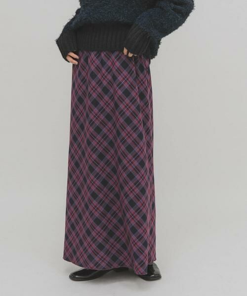 KBF / ケービーエフ スカート | チェックナロースカート | 詳細2