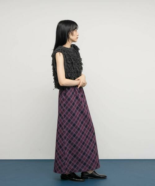KBF / ケービーエフ スカート | チェックナロースカート | 詳細6
