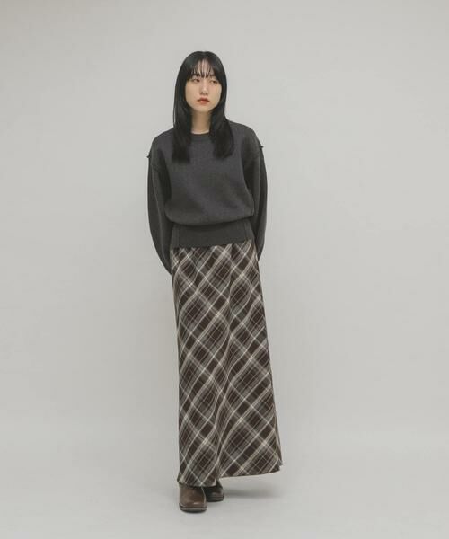 KBF / ケービーエフ スカート | チェックナロースカート | 詳細12
