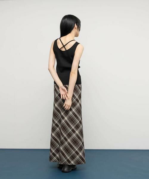 KBF / ケービーエフ スカート | チェックナロースカート | 詳細14