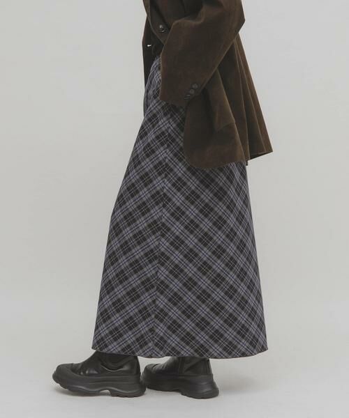 KBF / ケービーエフ スカート | チェックナロースカート | 詳細18